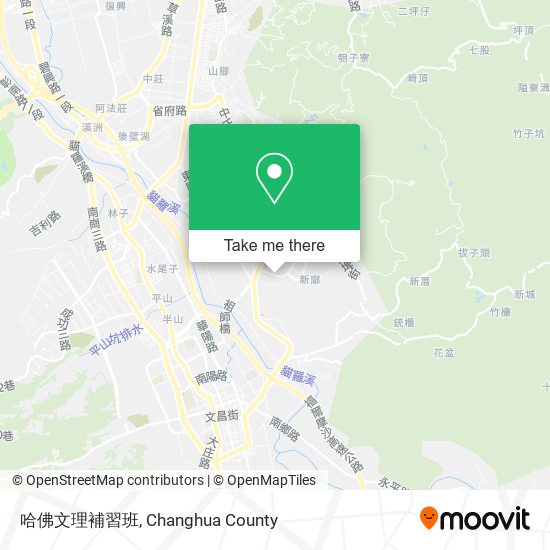 哈佛文理補習班地圖