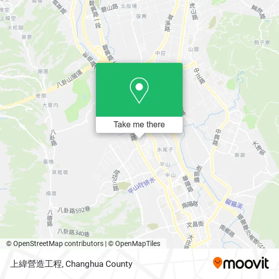 上緯營造工程地圖