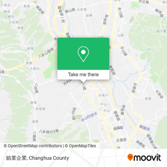 鎮業企業 map