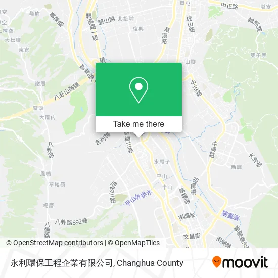 永利環保工程企業有限公司地圖