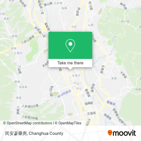 民安蔘藥房地圖