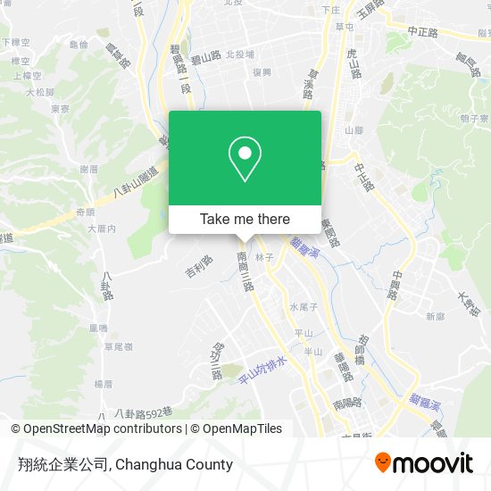 翔統企業公司 map