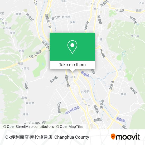 Ok便利商店-南投僑建店 map