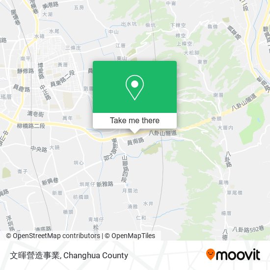 文暉營造事業 map