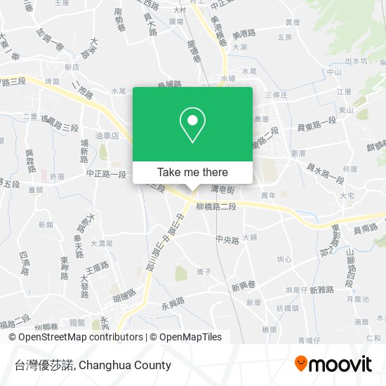 台灣優莎諾地圖