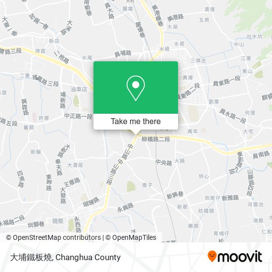 大埔鐵板燒 map