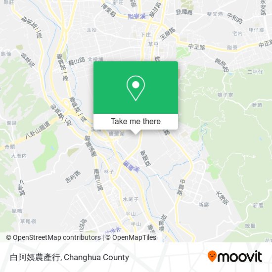 白阿姨農產行 map