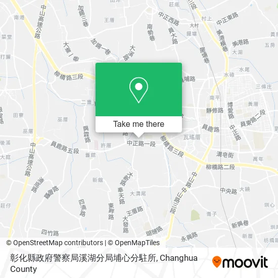 彰化縣政府警察局溪湖分局埔心分駐所 map