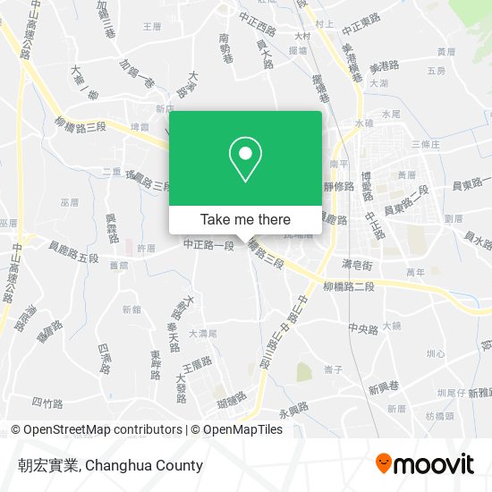朝宏實業 map