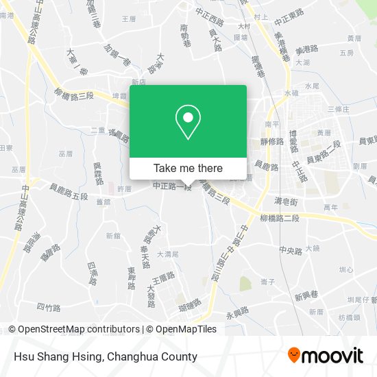 Hsu Shang Hsing map