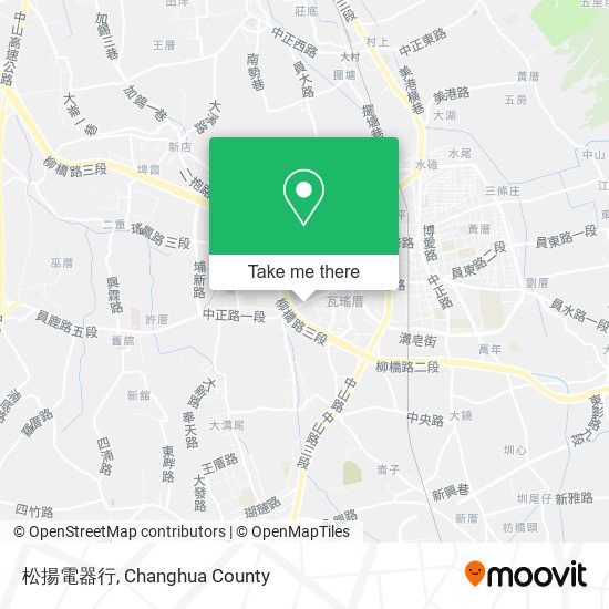 松揚電器行 map