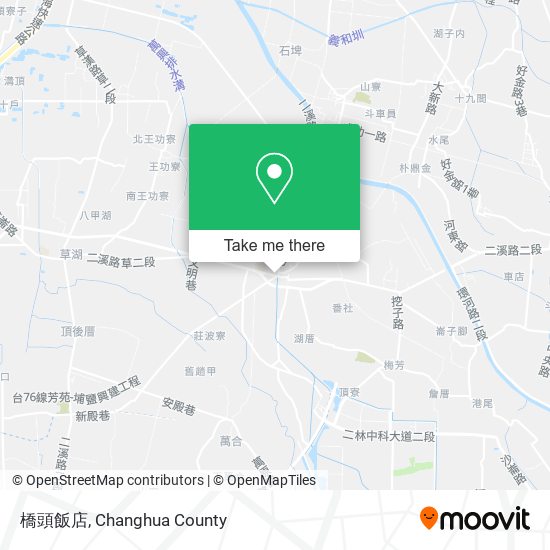 橋頭飯店 map