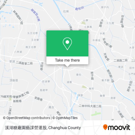 溪湖糖廠園藝課營運股 map