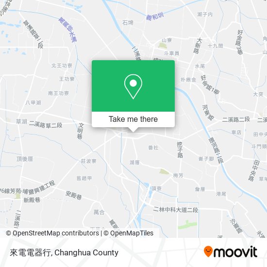 來電電器行 map