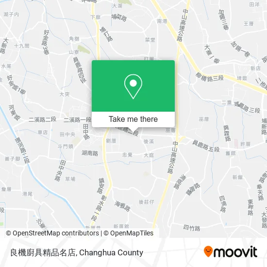 良機廚具精品名店 map
