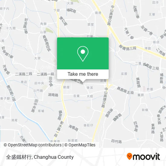 全盛鐵材行 map