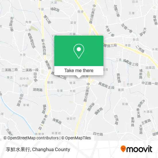 享鮮水果行 map