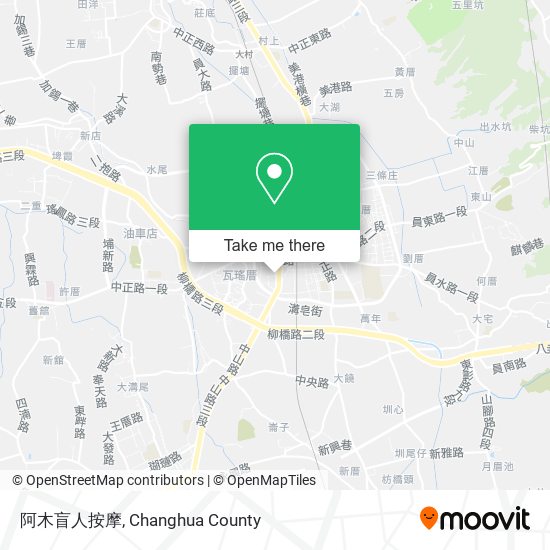 阿木盲人按摩 map