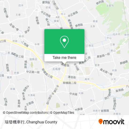 瑞發機車行地圖