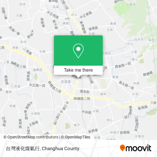 台灣液化煤氣行地圖