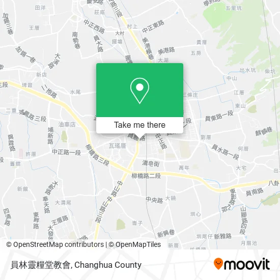 員林靈糧堂教會 map