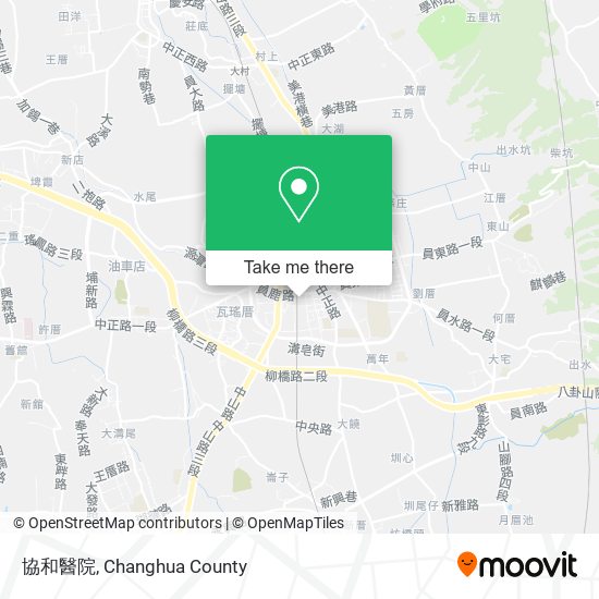 協和醫院地圖