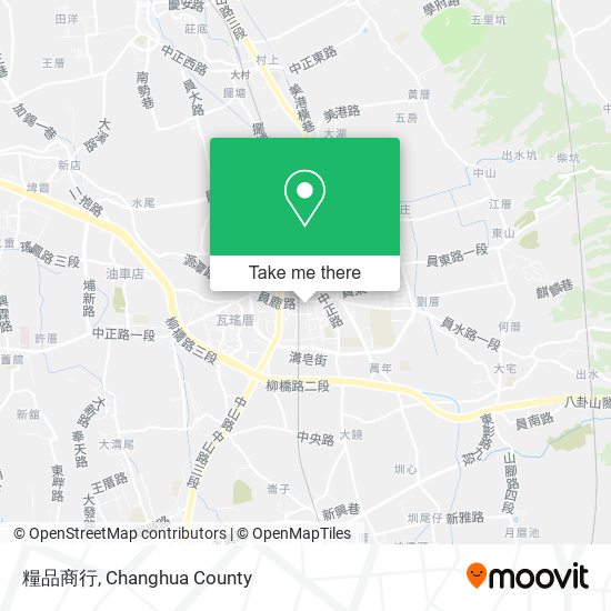 糧品商行 map
