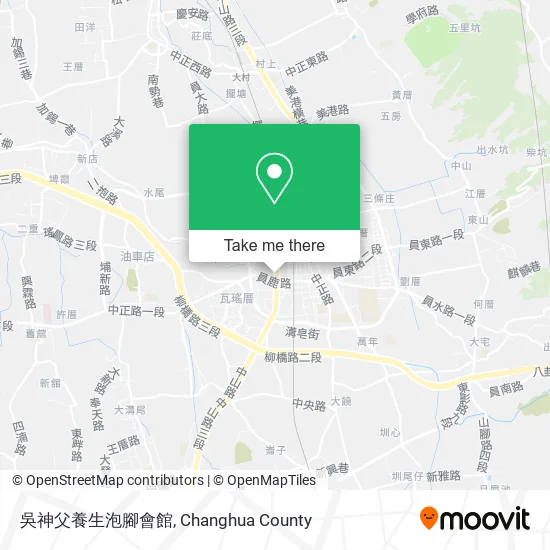 吳神父養生泡腳會館 map