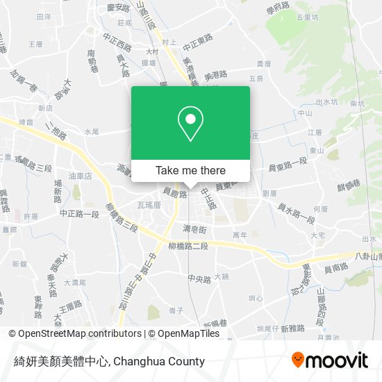 綺妍美顏美體中心 map