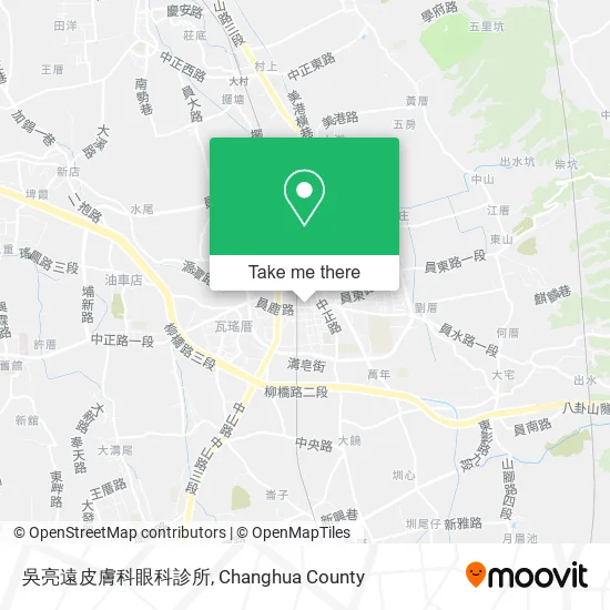 吳亮遠皮膚科眼科診所地圖