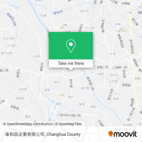 泰和昌企業有限公司 map