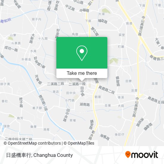 日盛機車行 map
