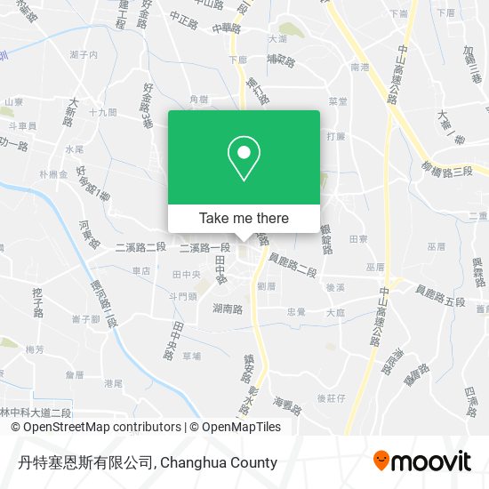 丹特塞恩斯有限公司 map
