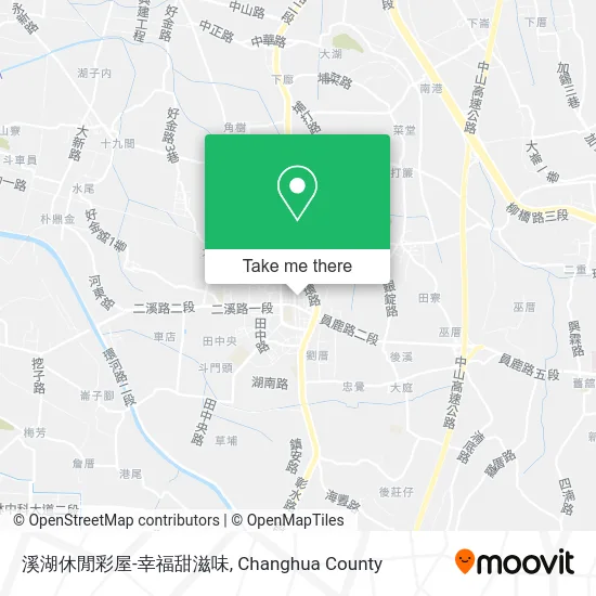 溪湖休閒彩屋-幸福甜滋味 map