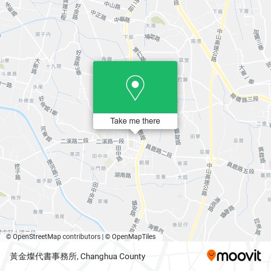 黃金燦代書事務所 map