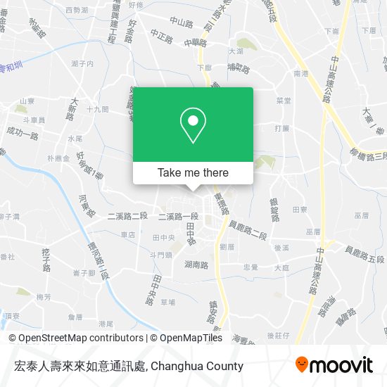 宏泰人壽來來如意通訊處地圖
