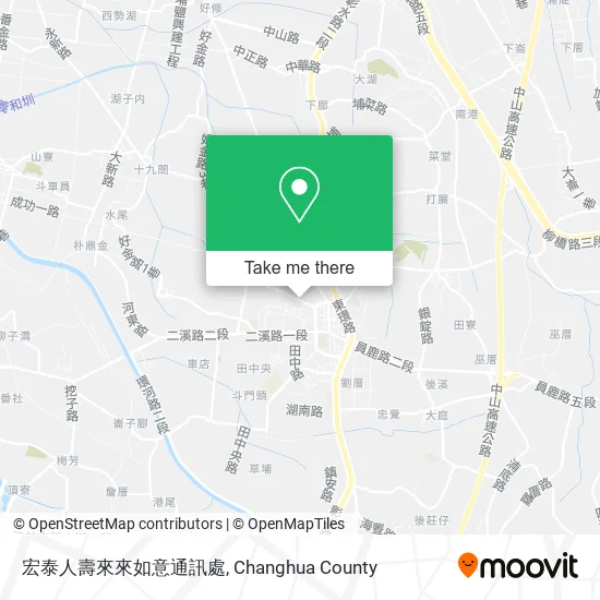 宏泰人壽來來如意通訊處 map