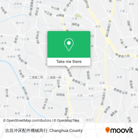 吉昌沖床配件機械商行地圖