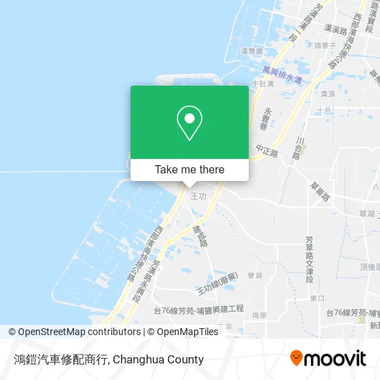 鴻鎧汽車修配商行地圖
