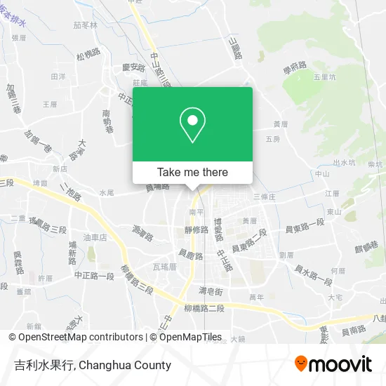 吉利水果行 map