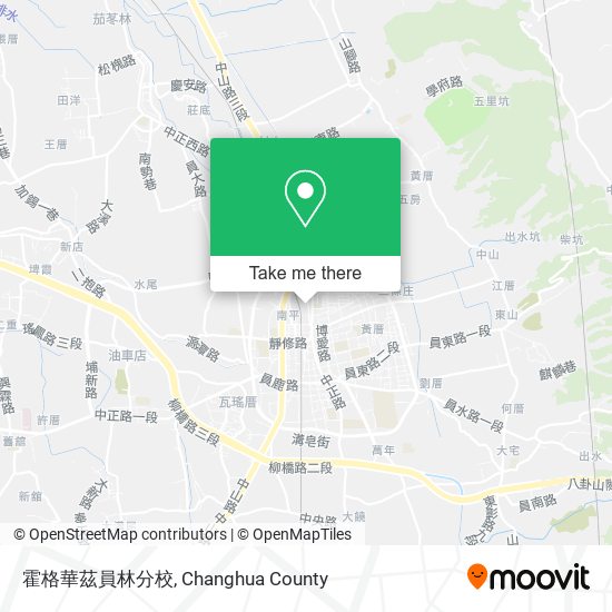 霍格華茲員林分校 map