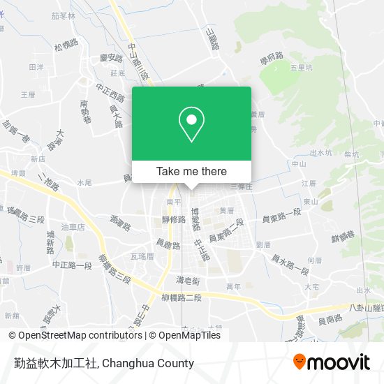 勤益軟木加工社 map