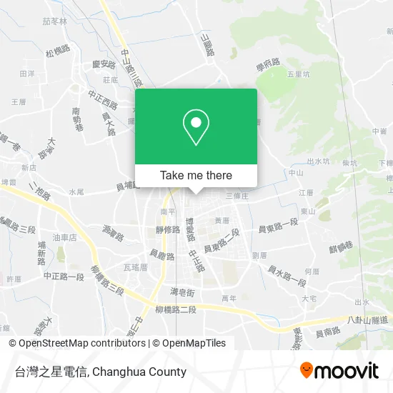 台灣之星電信 map