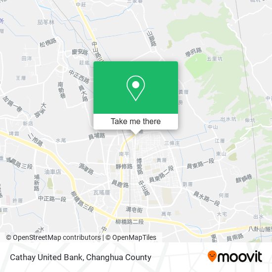 Cathay United Bank map