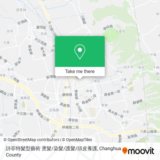 詩菲特髮型藝術 燙髮/染髮/護髮/頭皮養護 map