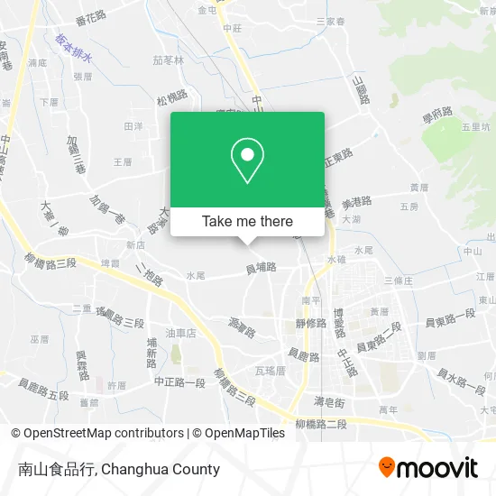 南山食品行 map