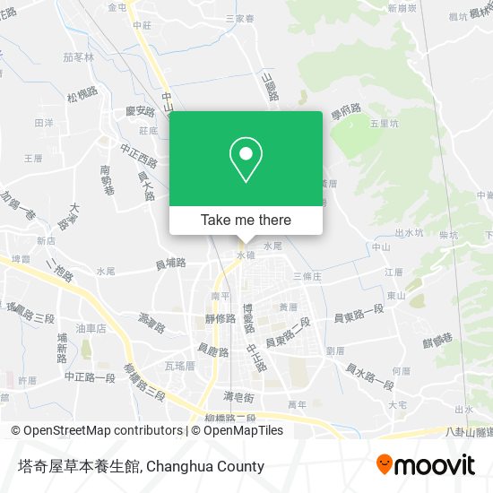 塔奇屋草本養生館 map