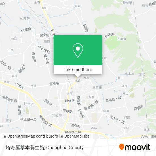 塔奇屋草本養生館地圖