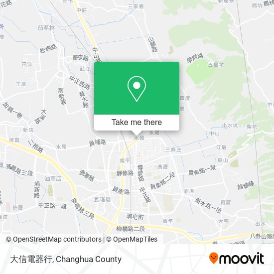 大信電器行 map