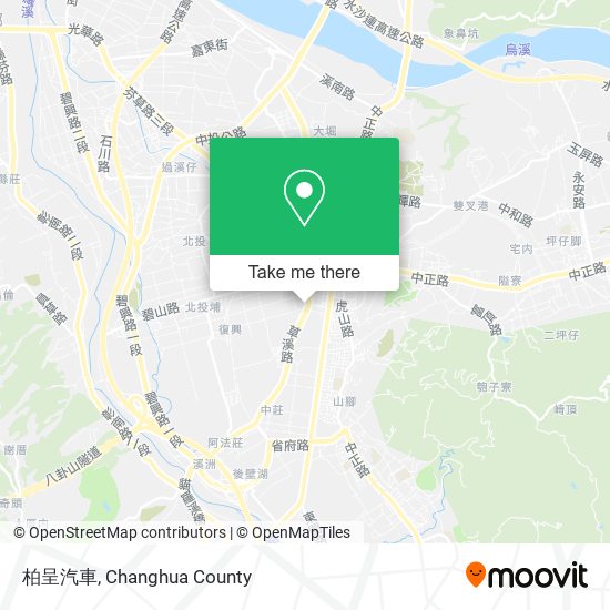 柏呈汽車 map